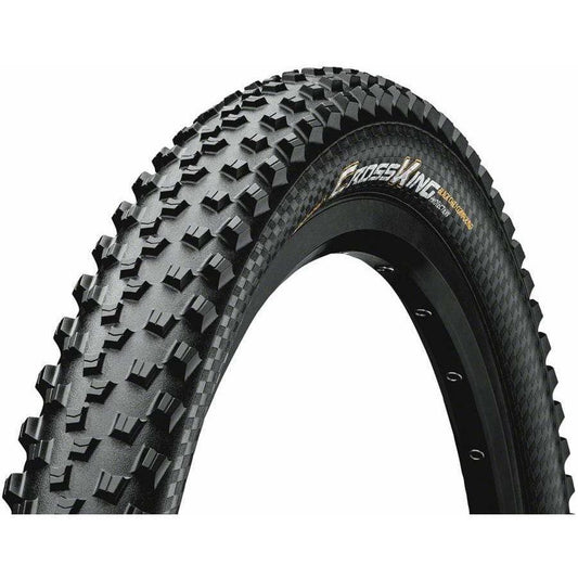 Continental Cross King Tire - 26 x 2.2", Clincher, Folding, Black, ShieldWall