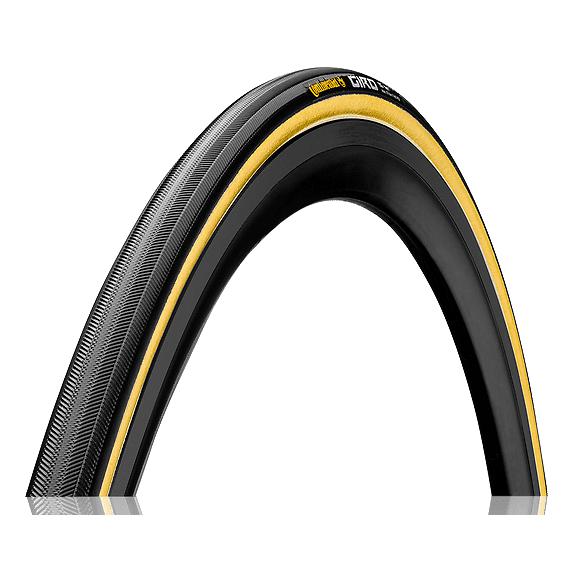 Continental Giro Bike Tire Black/Skinwall 700c Tubular