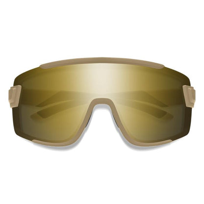 Smith Wildcat Matte Safari + Chromapop Black Gold Lens Sunglasses - Eyewear - Bicycle Warehouse