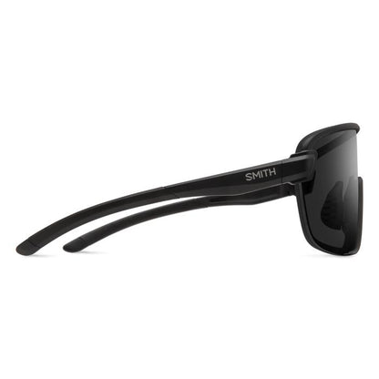 Smith Bobcat Matte Black, Chromapop Black Lens Sunglasses - Eyewear - Bicycle Warehouse