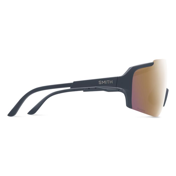 Smith Flywheel Matte French Navy + ChromaPop Rose Gold Mirror Lens Sunglasses - Eyewear - Bicycle Warehouse