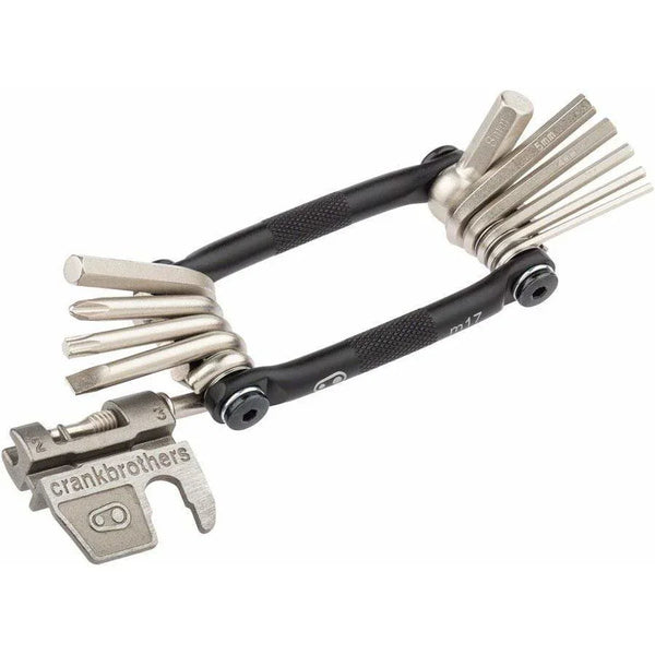 Crank Brothers CRANKBROTHERs M17 lagers, uniseks, zwart/rood, Multi 17 Crank Brothers CRANKBROTHERs M17 lagers, uniseks, zwart/rood, Multi 17
