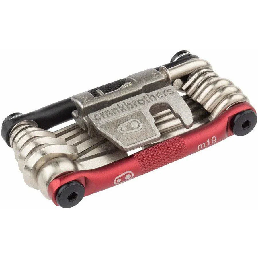Crank Brothers M19 Bike Multi-Tool - Black/Red