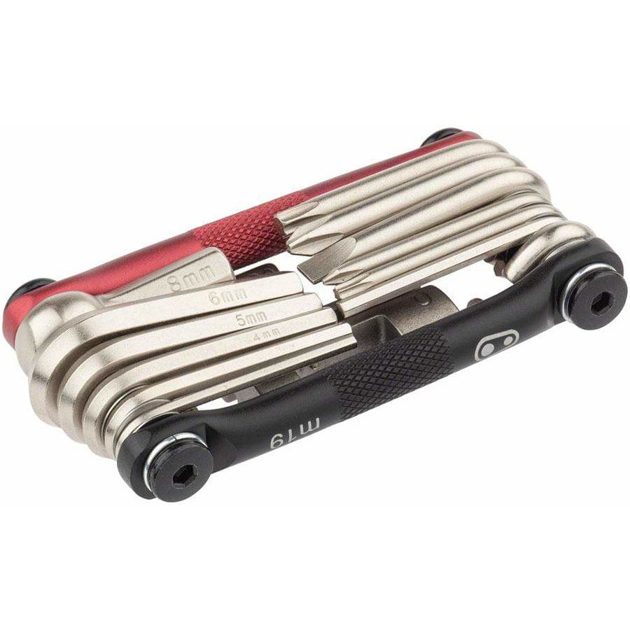 Crank Brothers M19 Bike Multi-Tool - Black/Red