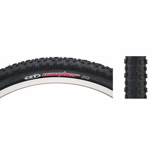 CST Camber Comp Mountain Bike Tire: 26x2.25 Steel Bead