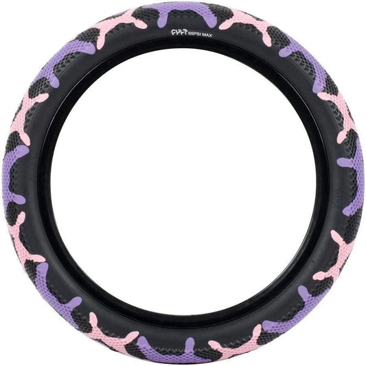 Cult Cult x Vans Tire - 20 x 2.4", Clincher, Wire, Purple Camo/Black