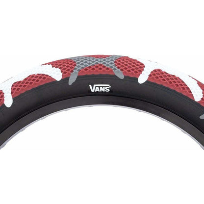 Cult Cult X Vans Tire - 20 x 2.4", Clincher, Wire, Red Camo/Black