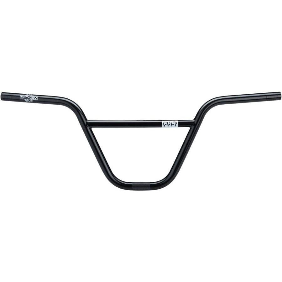 Cult Dak BMX Handlebar - 9.5", Black, 25.4"