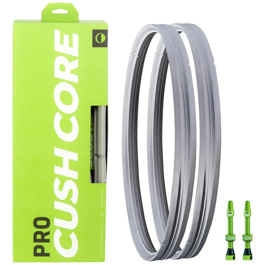 CushCore CushCore Plus Tire Inserts Set 29"+ Pair, Includes 2 Tubeless Valves