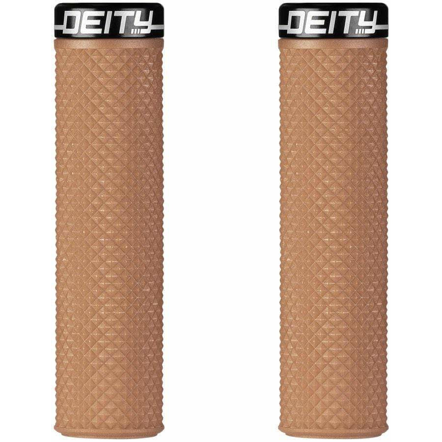 Deity Components Supracush Bike Handlebar Grips - Gum, Lock-On