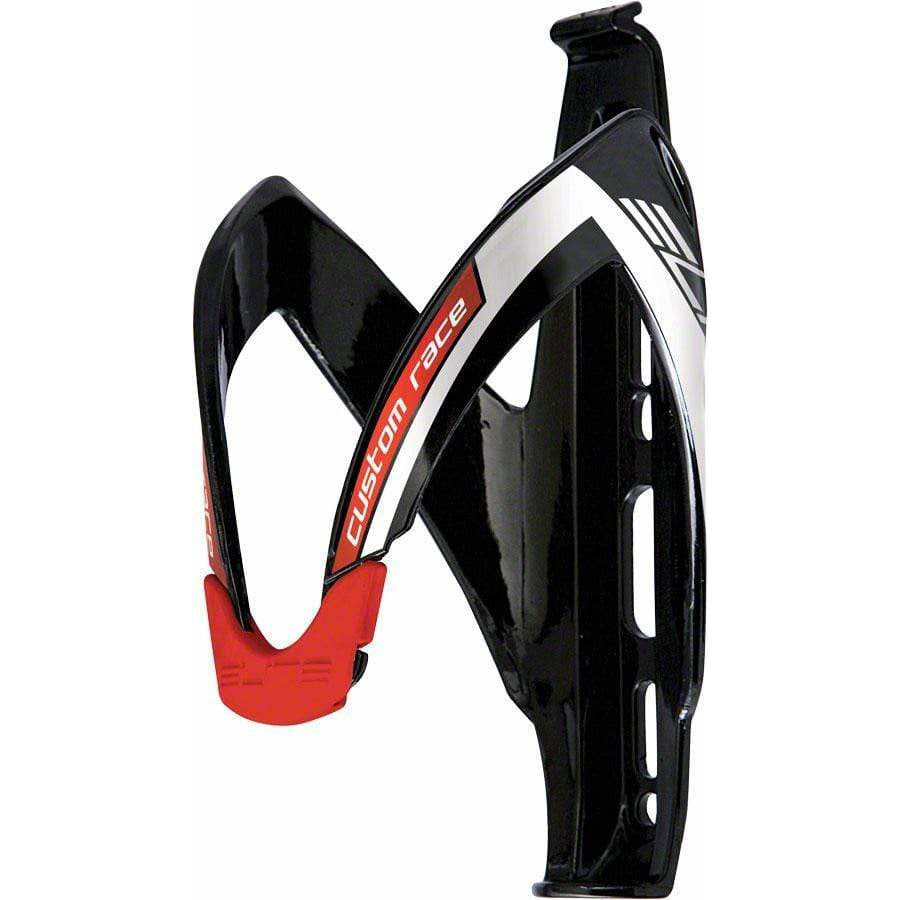 Elite SRL Elite Custom Race Bike Water Bottle Cage: Black/Red