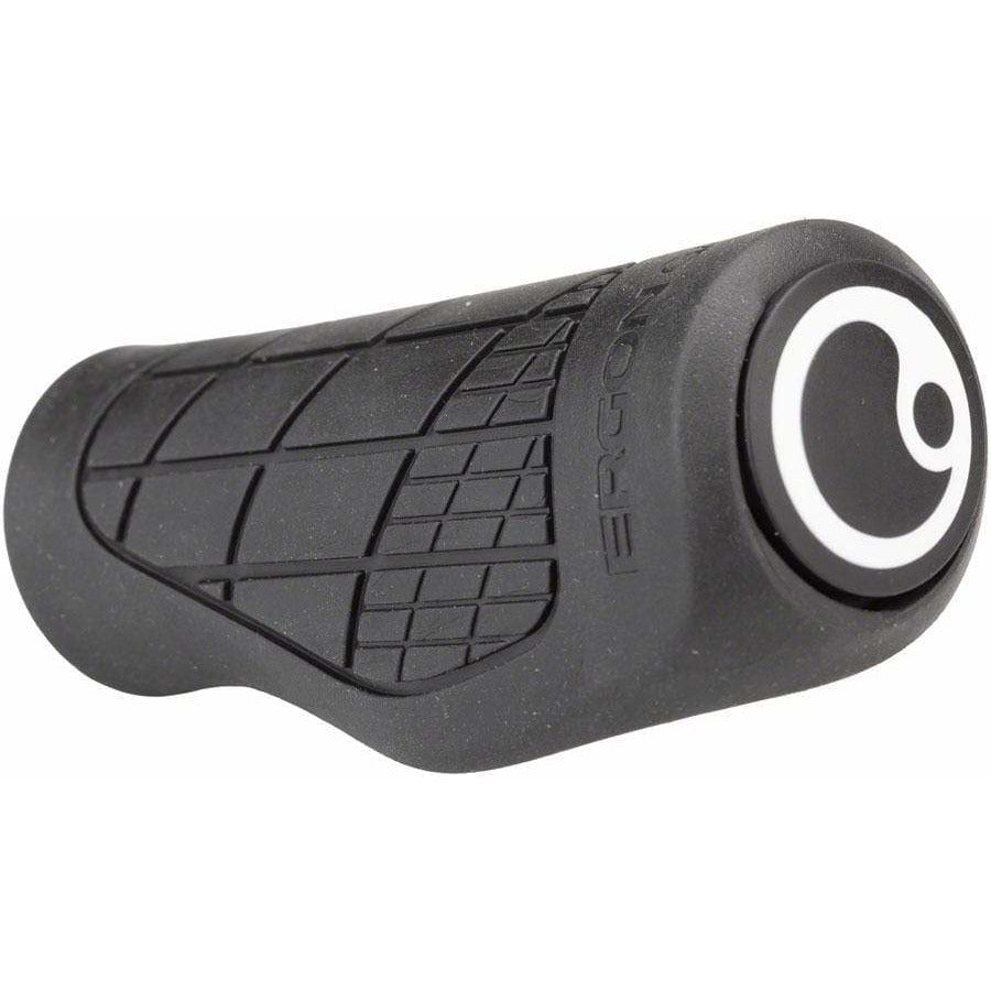 Ergon GA3 Bike Handlebar Grips - Black, Right Hand Twist Shifter, Lock-On