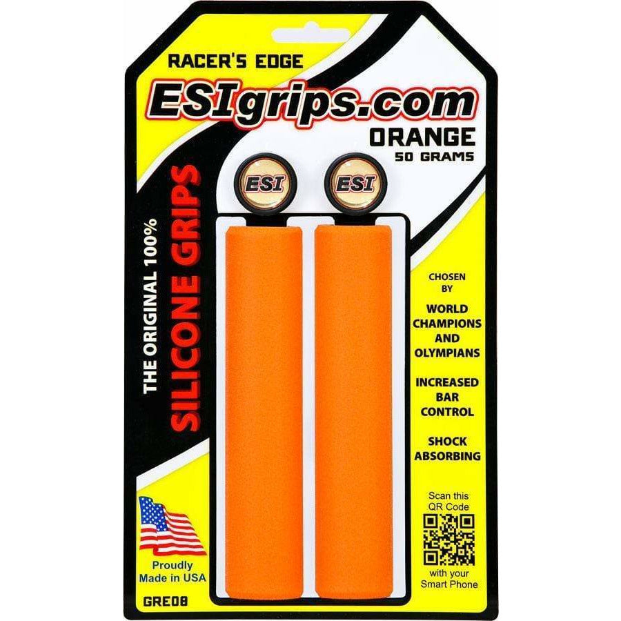 ESI Racer's Edge Bike Handlebar Grips - Orange