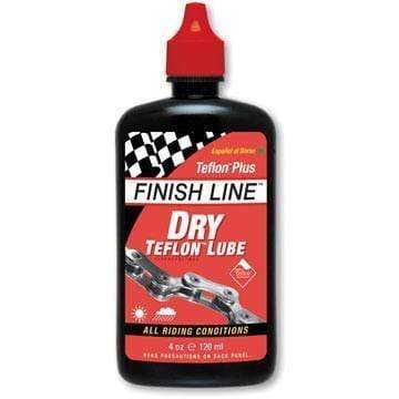 Finish Line Bike Chain Dry Lube With Teflon - 4 oz Squeeze Bottle