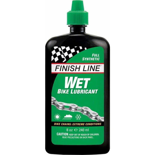 Finish Line WET Bike Chain Lube - 8 fl oz, Drip
