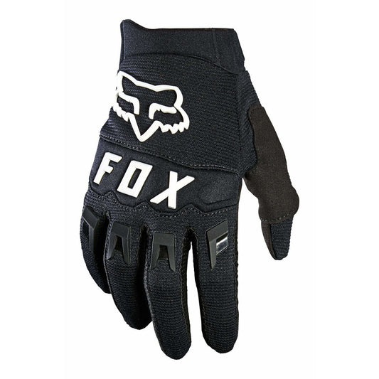 Fox Youth Dirtpaw Mountain Bike Gloves - Black/White