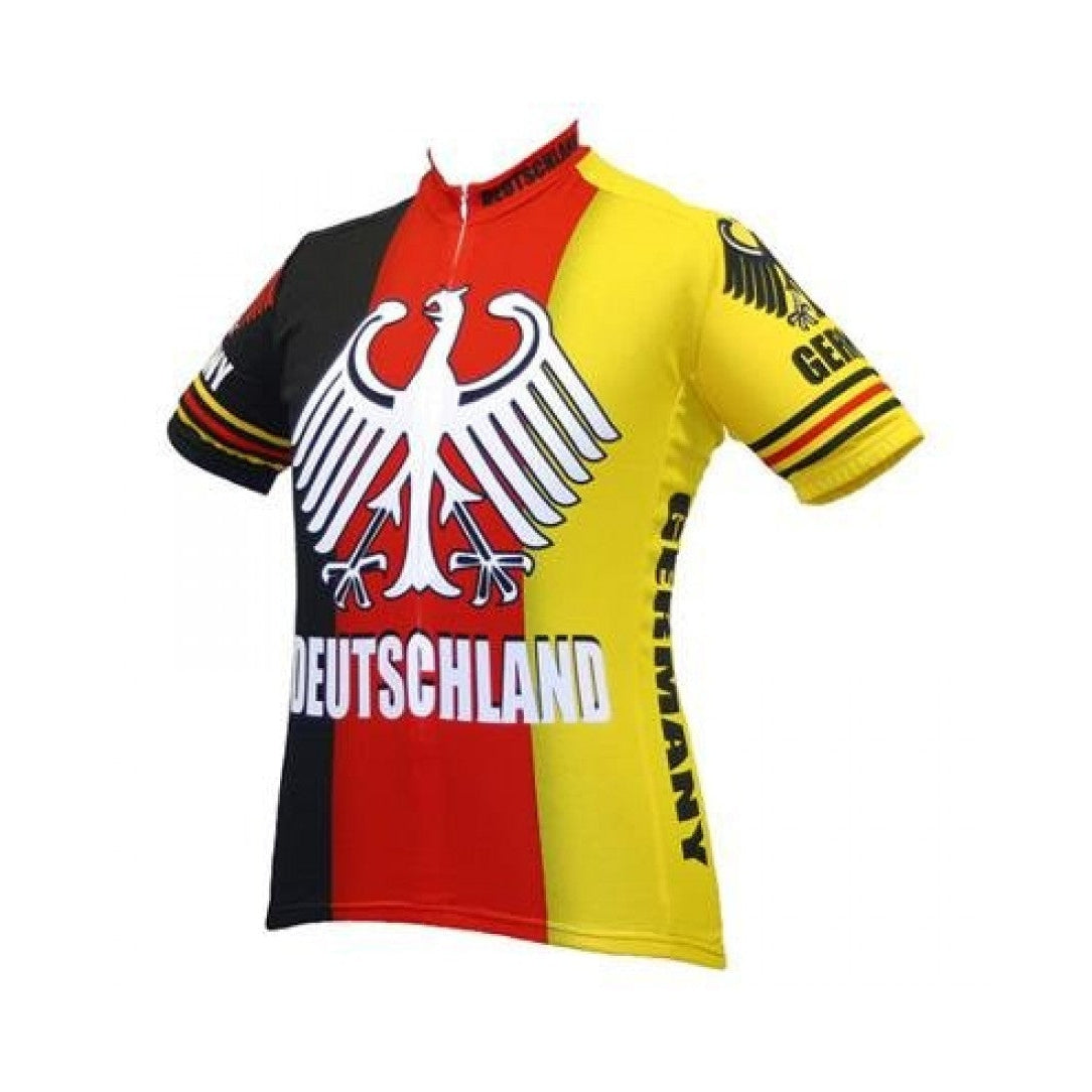 World Jerseys Men's German Flag Road Bike Jersey - Jerseys - Bicycle Warehouse