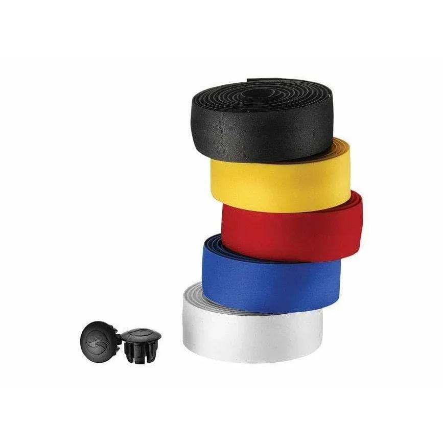 Bike Grip Tape 2-Pack Bike Handlebar Tape - Absorbent Anti-Slip Road Bicycle Grip Tape With End Plugs, Orange Bike Handlebar Wrap