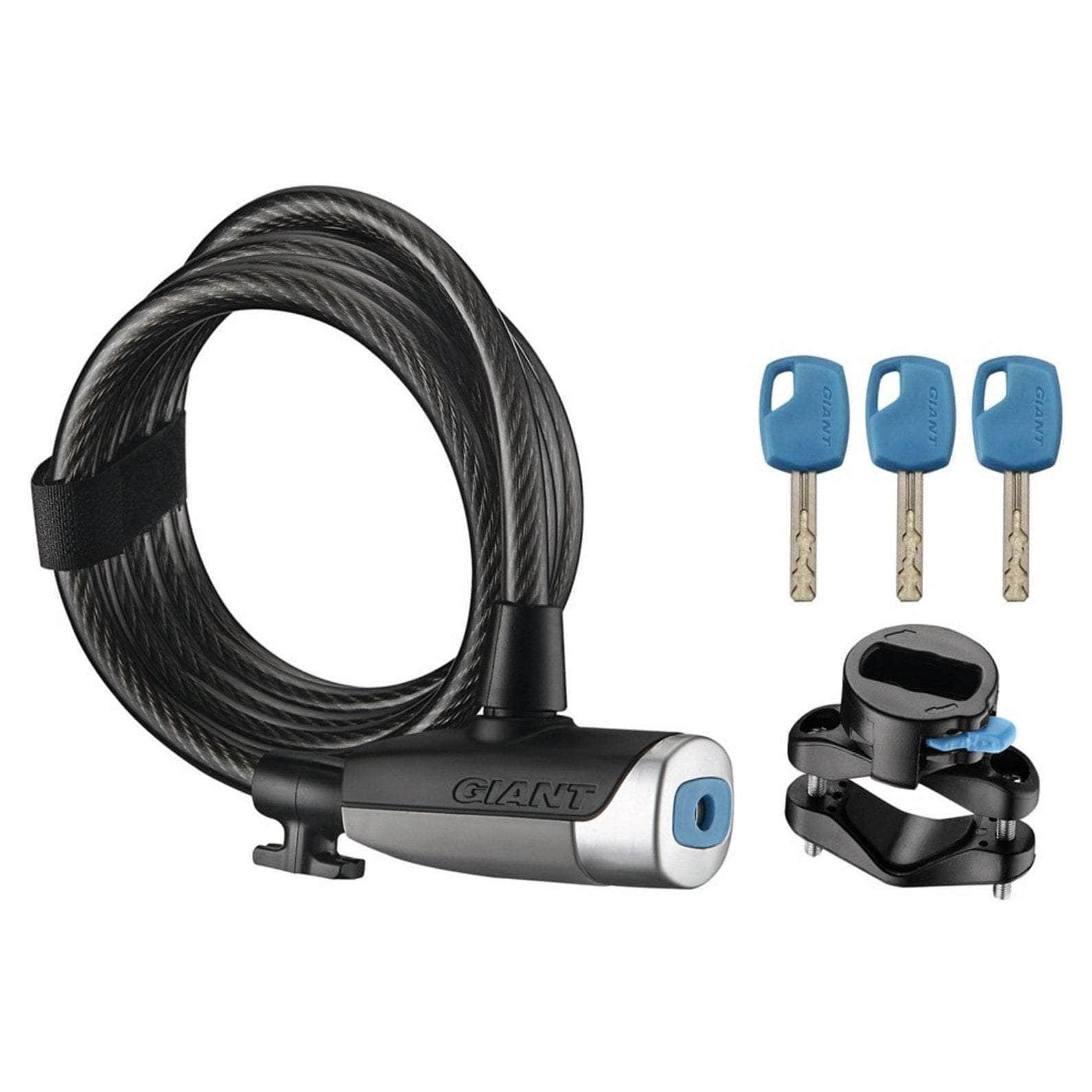 Giant Surelock Flex Bike Key Coil Cable Lock