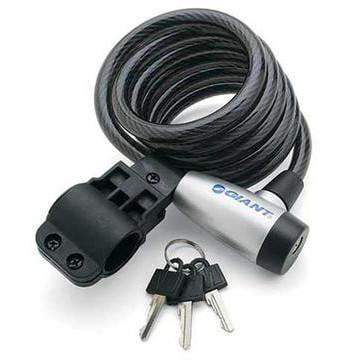 Giant SureLock Flex Bike Key Coil Cable Lock Bicycle Warehouse