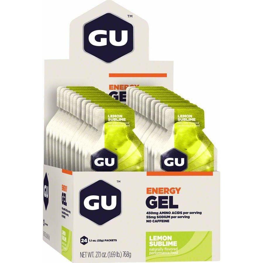 GU Energy Gel: Lemon Sublime, Box of 24