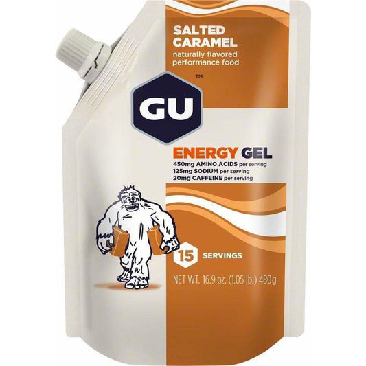 GU Energy Gel: Salted Caramel, 15 Serving Pouch