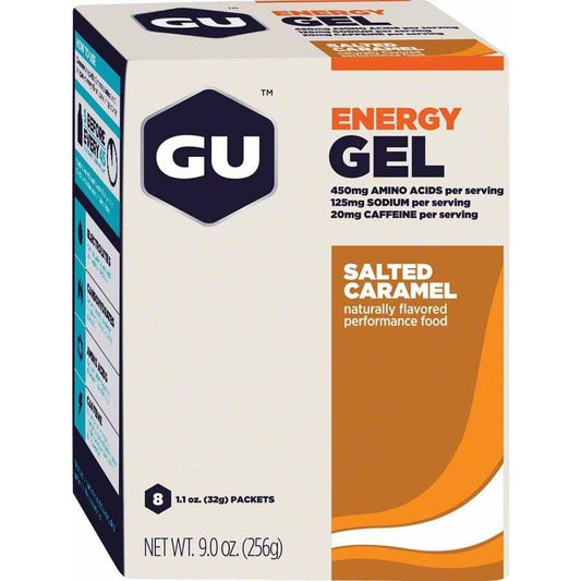 GU Energy Gel: Salted Caramel, Box of 8