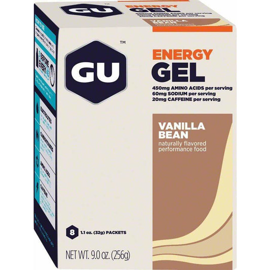 GU Energy Gel: Vanilla, Box of 8