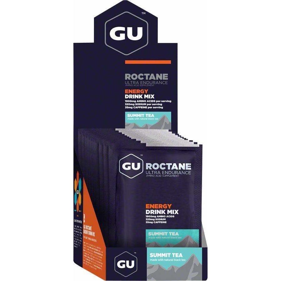 GU Roctane Energy Drink Mix: Summit Tea, Box of 10