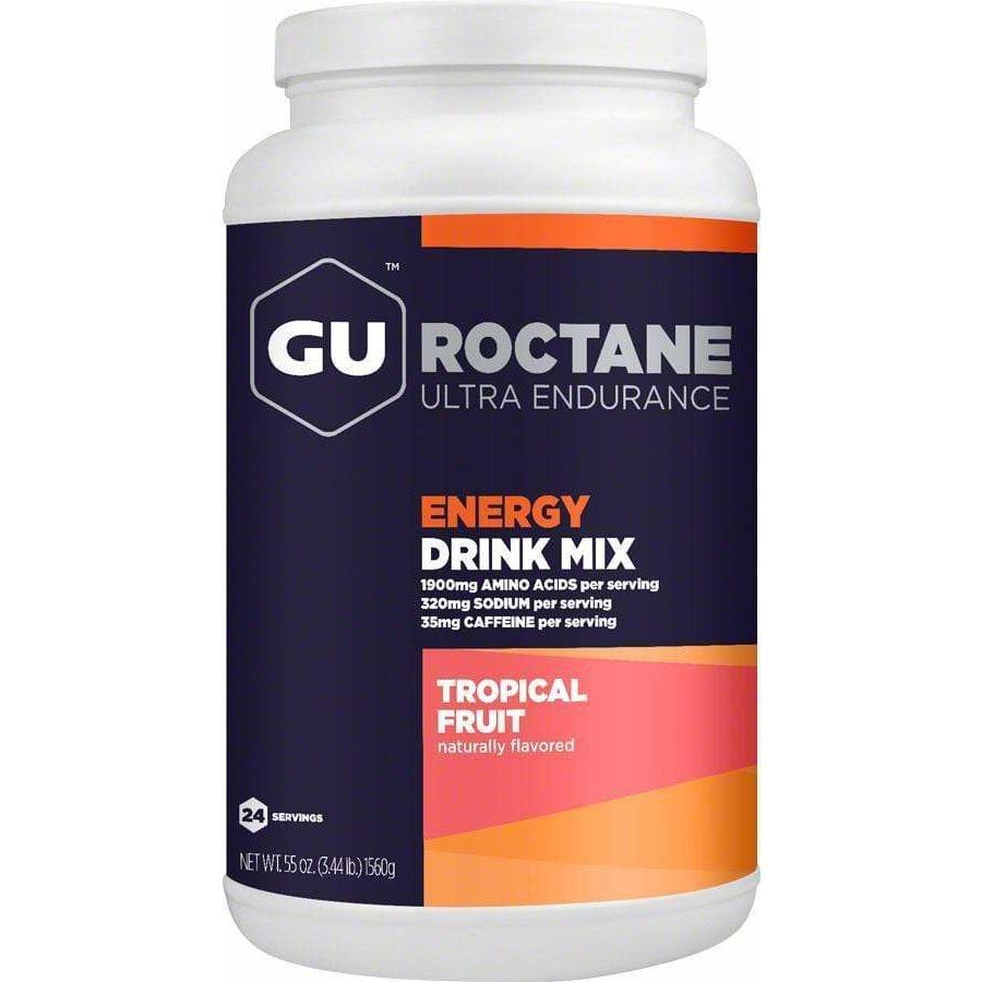 GU Roctane Energy Drink Mix: Tropical, 24 Serving Canister