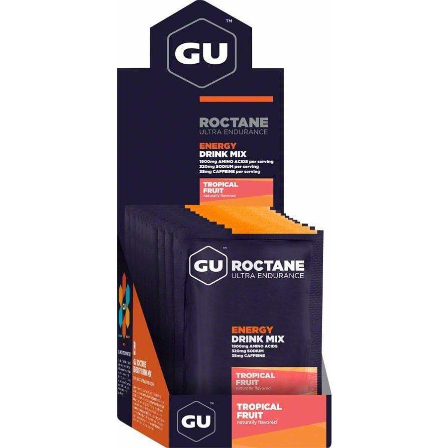 GU Roctane Energy Drink Mix: Tropical, Box of 10