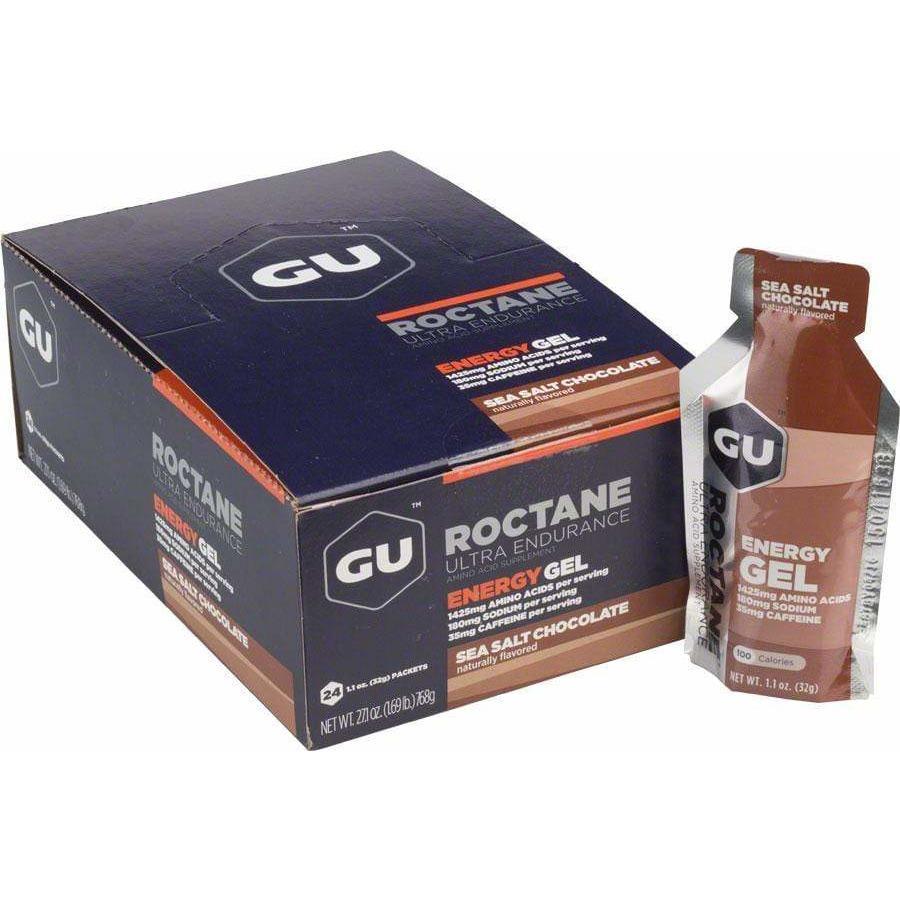 Roctane Energy Gel: Sea Salt Chocolate, Box of 24