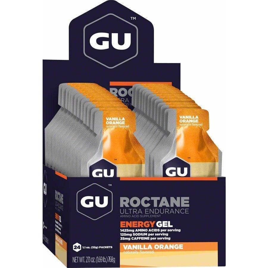 GU Roctane Energy Gel: Vanilla-Orange, Box of 24