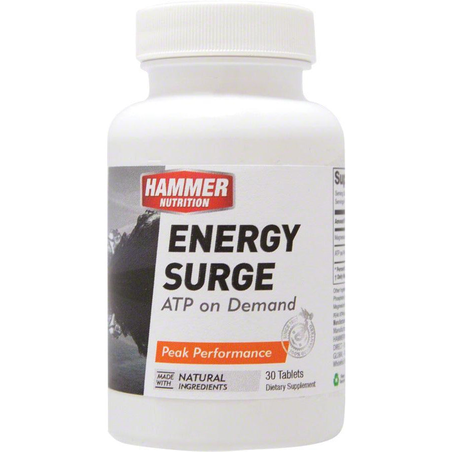 Hammer Nutrition Hammer Energy Surge: Bottle of 30 Capsules