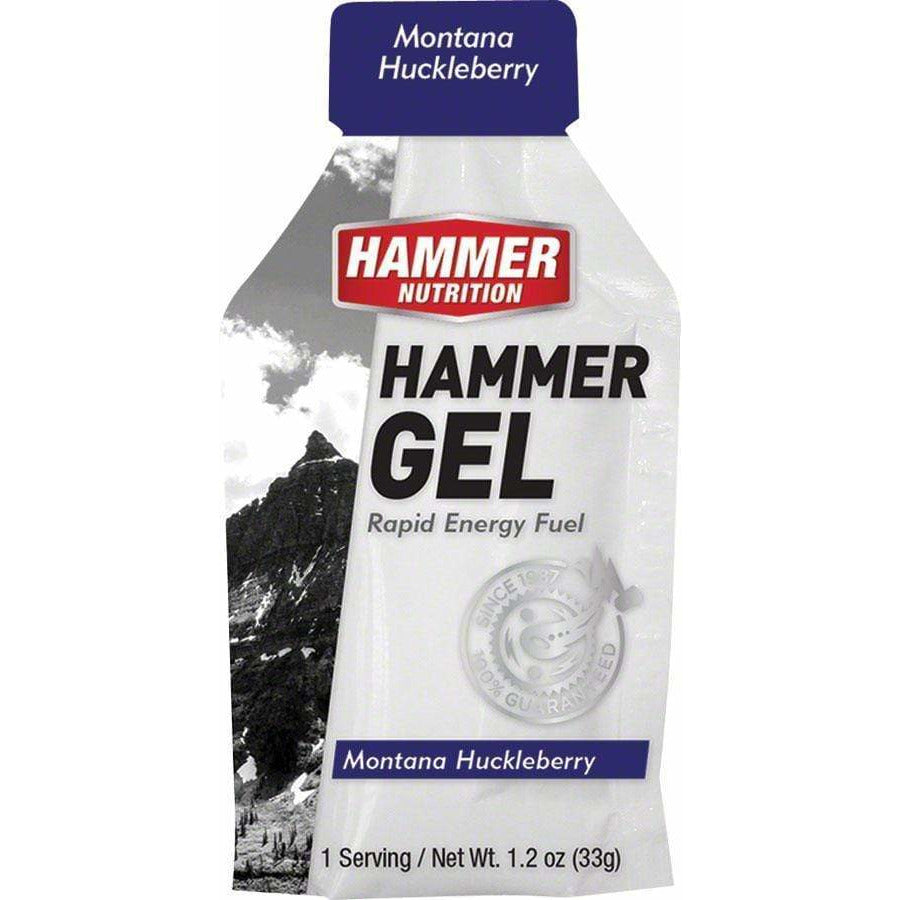 Hammer Nutrition Hammer Gel: Montana Huckleberry, 24 Single Serving Packets
