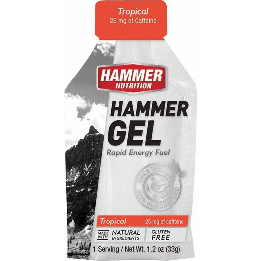 Hammer Nutrition Hammer Gel: Tropical, 24 Single Serving Packets