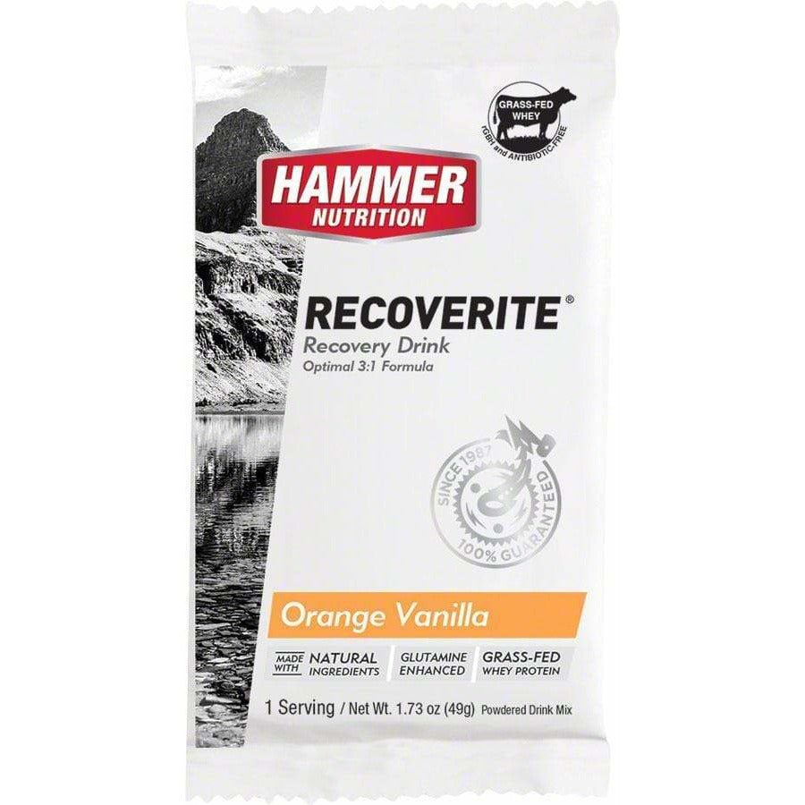 Hammer Nutrition Hammer Recoverite: Orange Vanilla, 12 Single Serving Packets