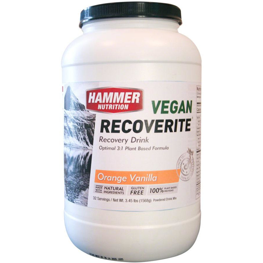 Hammer Nutrition Hammer Vegan Recoverite Drink Mix: Orange Vanilla 32 Servings