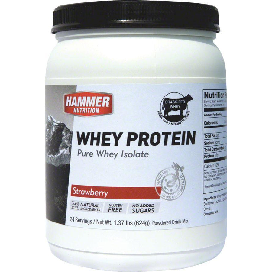 Hammer Nutrition Hammer Whey: Strawberry 24 Servings