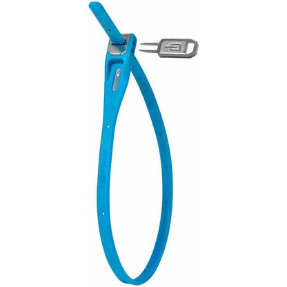 Hiplok Z-Lok Security Tie Bike Lock Single: Cyan