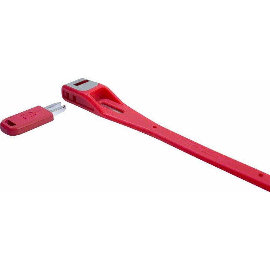 Hiplok Z-Lok Security Tie Bike Lock Twin Pack: Red