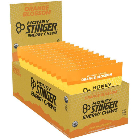 Honey Stinger Organic Energy Chews: Orange, Box of 12