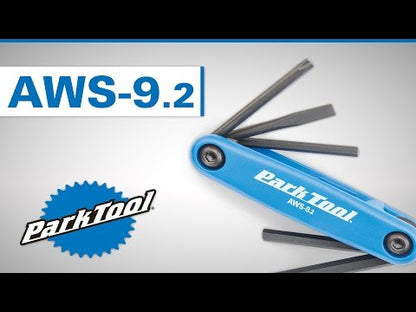 AWS-9.2 Fold-Up Bike Hex Wrench Set