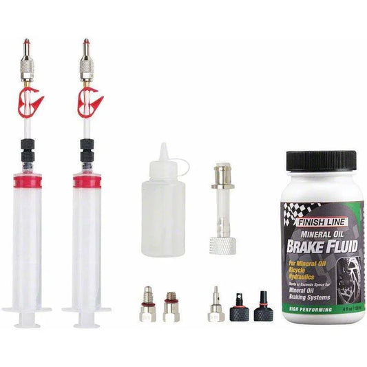 Jagwire Pro Mineral Oil Bike Bleed Kit - Shimano, Magura, Tektro & Giant