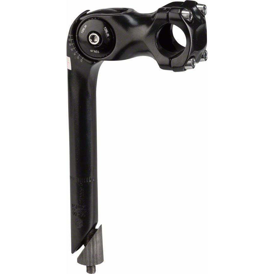 Kalloy Uno 822 Adjustable 1" Quill 25.4mm Stem (Black)