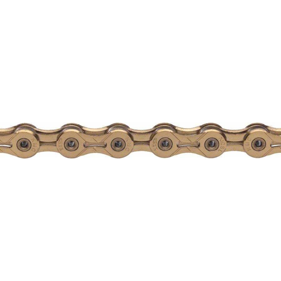 KMC X10SL Chain - 10-Speed, 116 Links, Gold - Chains - Bicycle Warehouse