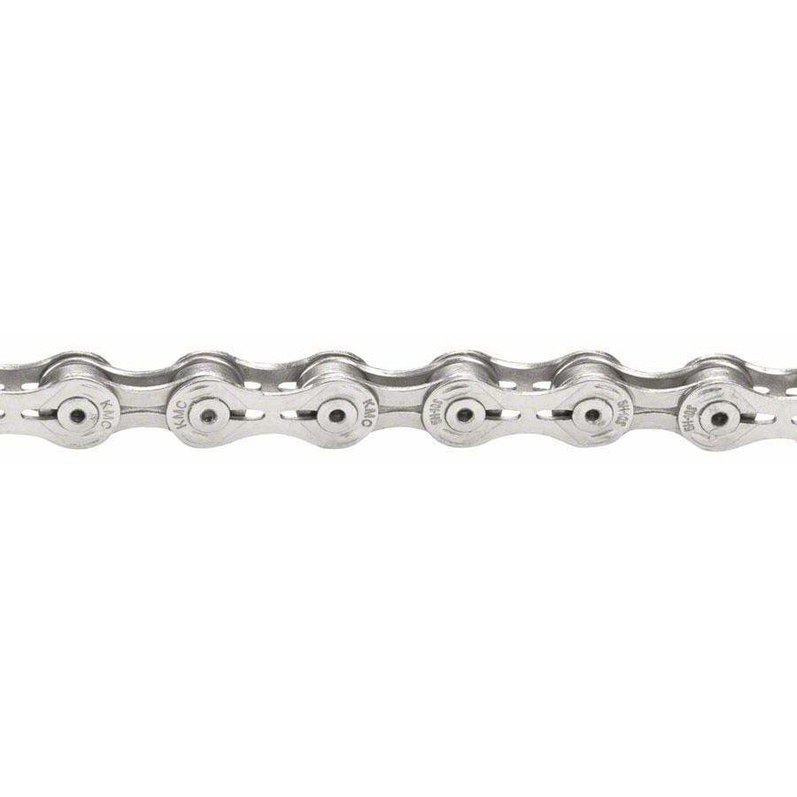 KMC X10SL 10-Speed Bike Chain, 116 Links, Silver - Chains - Bicycle Warehouse