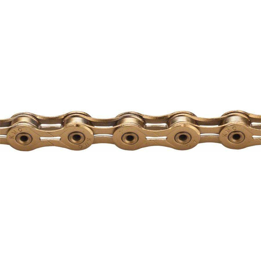 KMC X11SL Super Light Chain - 11-Speed, 116 Links, Gold - Chains - Bicycle Warehouse