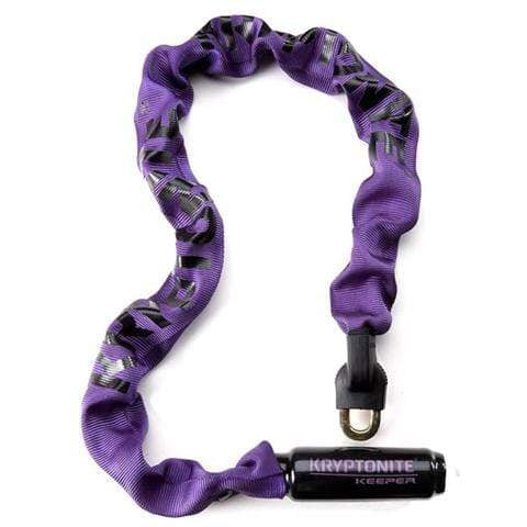 Kryptonite Keeper 785 Integrated Keyed Bike Chain Lock - Purple