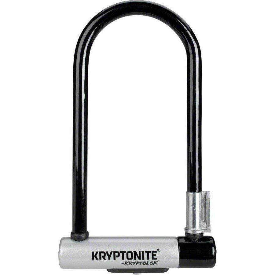 Kryptonite KryptoLok U-Lock - 4 x 9", Keyed, Black, Includes bracket